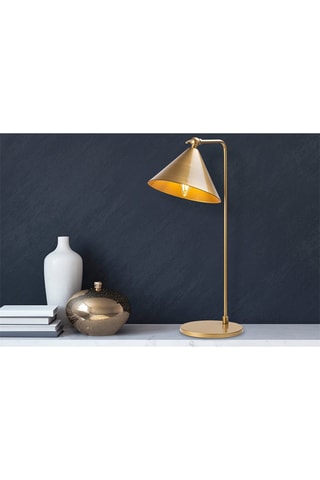 Tafellamp Konika - Goudkleurig - 40 W