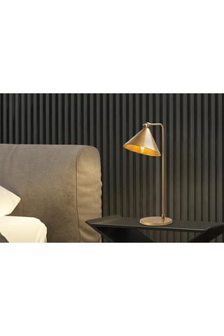 Tafellamp Konika - Goudkleurig - 40 W