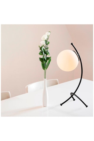 Tafellamp Yay - Zwart en Wit - 60 W