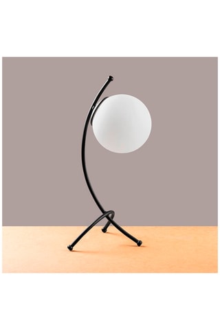Tafellamp Yay - Zwart en Wit - 60 W