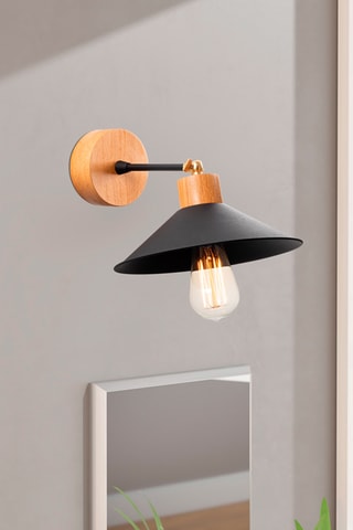 Wandlamp - Zwart - 40 W
