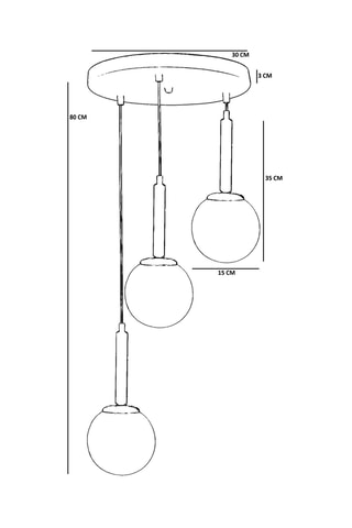 Hanglampen - Goudkleurig - 40 W