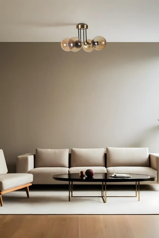 Plafondlamp - Goudkleurig - 40 W