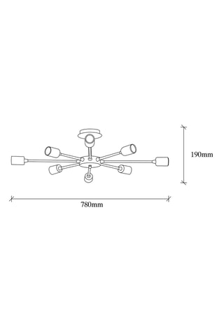 Plafondlamp Blanc - 40 W