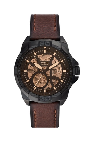Automatisch Leren Horloge - Bruin en Grijs