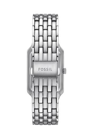 Stalen Quartz Horloge - Zilverkleurig en Roze