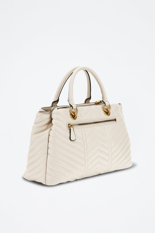 Handtas Lovide Girlfriend - Ecru