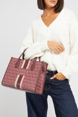 Handtas Bordeauxrood