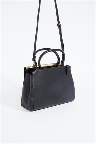 Handtas Toledo - Zwart en Beige