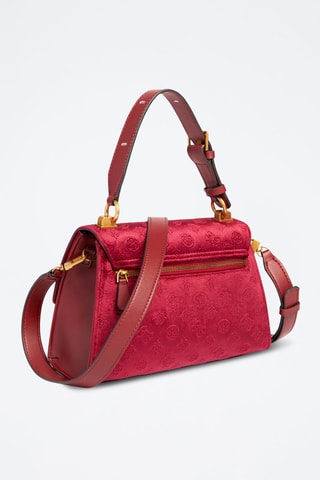 Sac à main en velours Stephi - Rouge