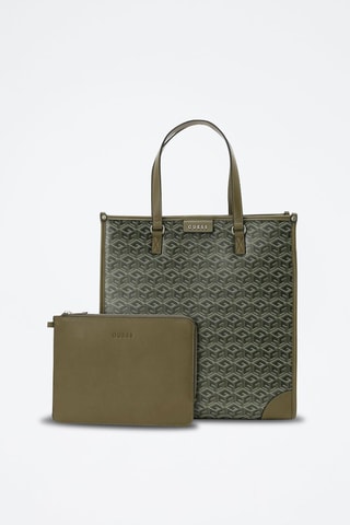 Shopper en Clutch Ederlo - Kaki