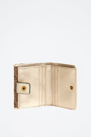 Portefeuille Taupe en Bruin