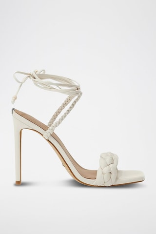 Sandalen met Hak Wit