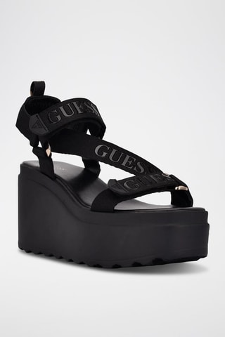 Sandalen met Sleehak Ocilia - Zwart