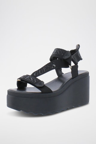 Sandalen met Sleehak Ocilia - Zwart