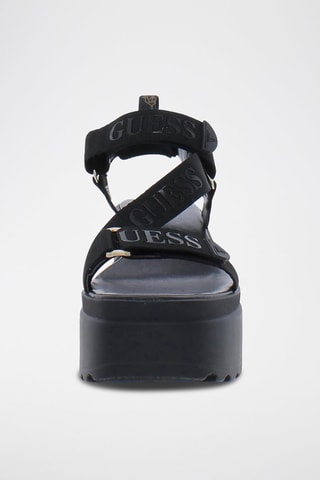 Sandalen met Sleehak Ocilia - Zwart