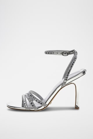 Sandalen met Hak Divinit2 - Zilverkleurig