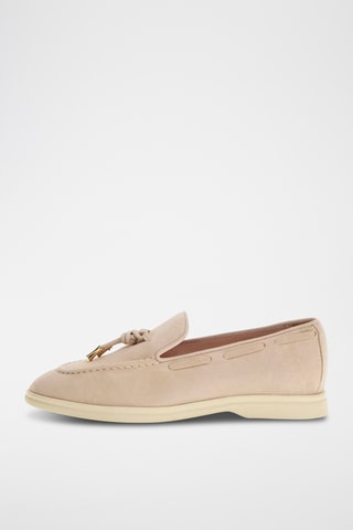 Geitennubuck Mocassins - Beige