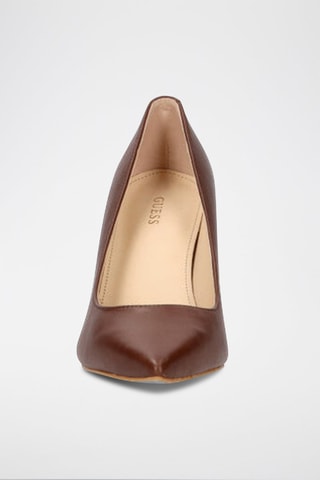 Leren Pumps - Bruin 