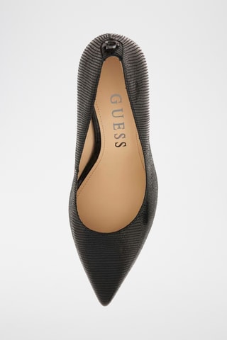 Geitenleren Pumps - Zwart