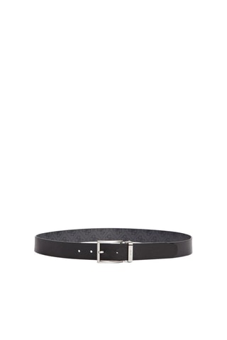Dubbelzijdige Leren Riem Classic- Zwart
