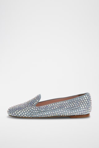 Geitenleren Loafers - Hemelsblauw