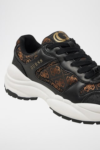 Sneakers - Zwart en Bruin