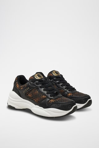 Sneakers - Zwart en Bruin