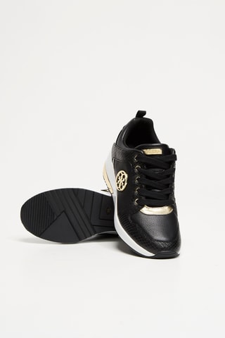Leren Sneakers - Zwart