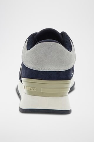 Nubuck Sneakers - Nachtblauw