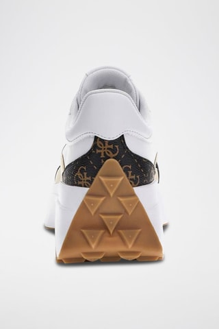 Platform Sneakers - Wit en Zwart