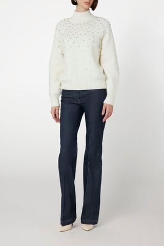 Alpacawollen Trui Wit