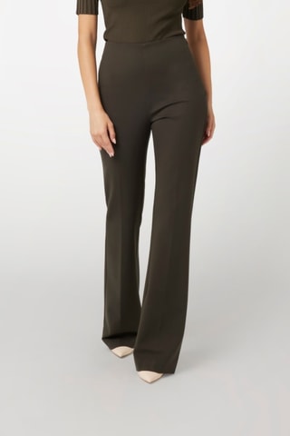 Broek Hoge Taille - Bruin
