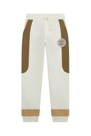 Joggingbroek - Wit en Bruin
