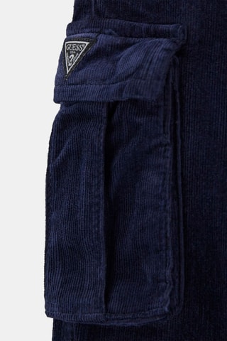 Velours Broek - Donkerblauw