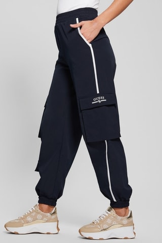 Joggingbroek Hoge Taille Arleth - Marineblauw