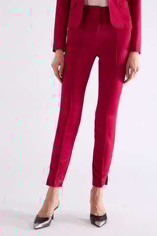 Broek Hoge Taille - Rood