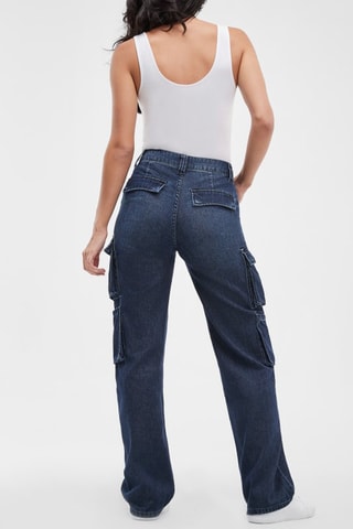 Cargojeans - Marineblauw