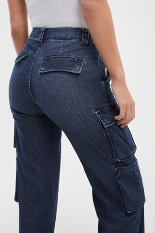 Cargojeans - Marineblauw