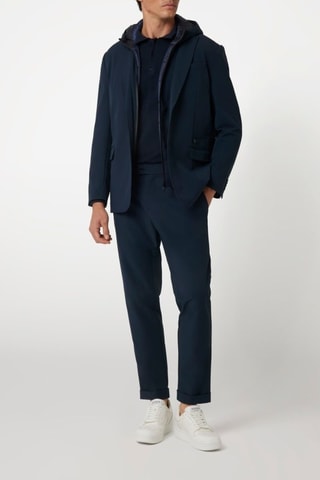 2-in-1 Jasje - Marineblauw