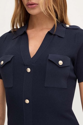 Top - Marineblauw