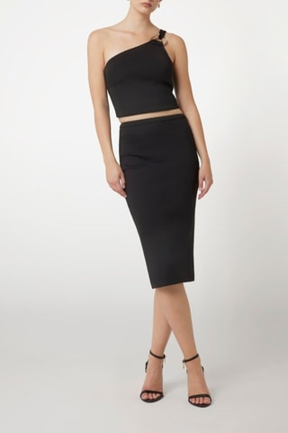 Asymmetrische Top Zwart