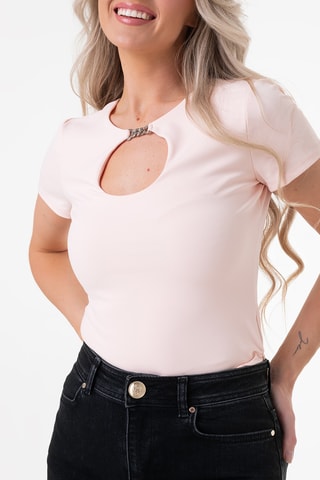 Top Keyhole - Roze