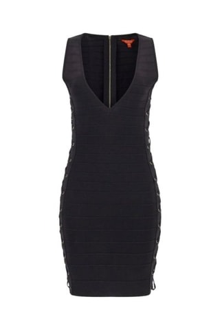Robe fourreau - Noir