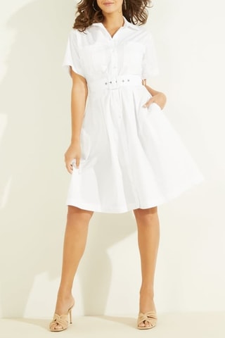 Blouse-jurk - Wit