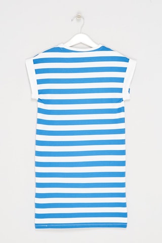 Jurk Wit en Turquoise