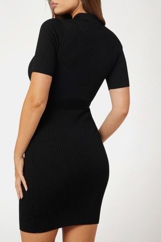 Robe fourreau - Noir