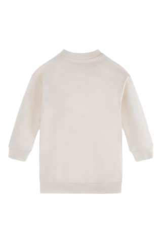 Sweaterjurk French Terry - Ecru