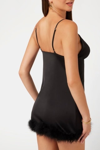 Slipdress - Zwart
