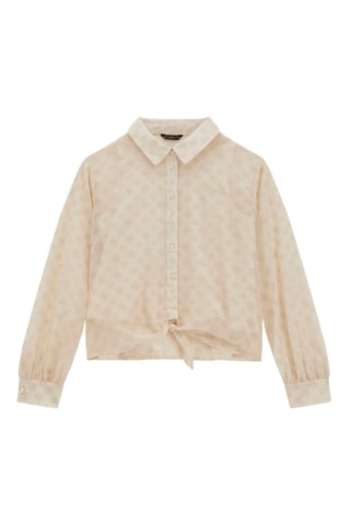 Geknoopte Blouse - Ecru